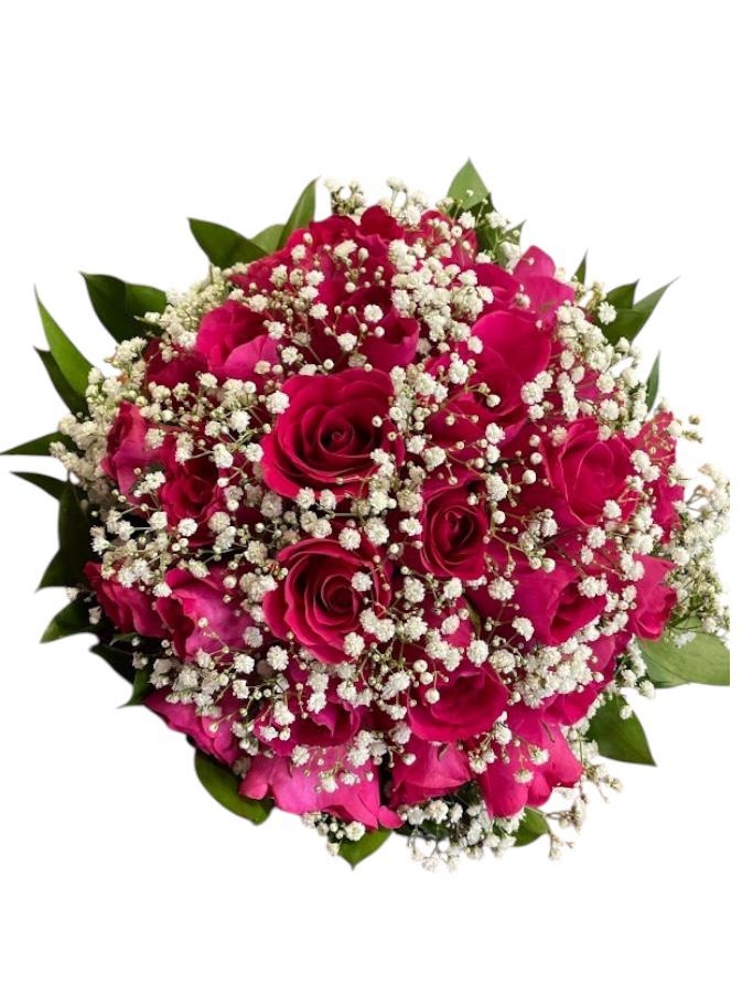 Buquê de Noiva Amor Eterno Pink - Pequeno