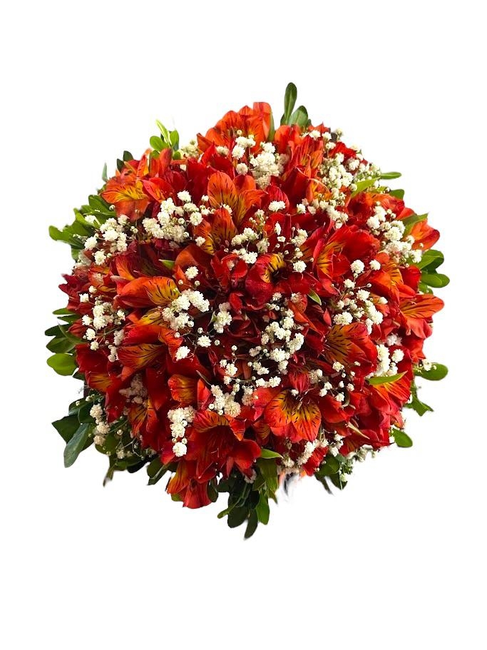 Buque de Noiva Serenity Coral