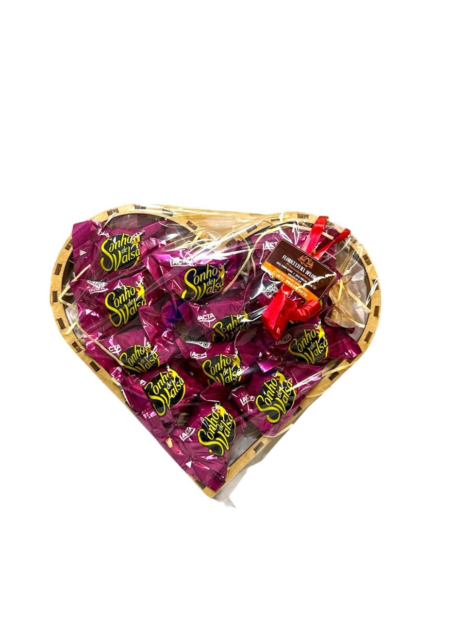 Coração de Chocolates Sonho de Valsa