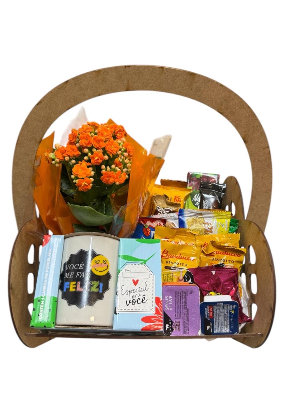 Cesta 20 itens com Kalandiva Colorida