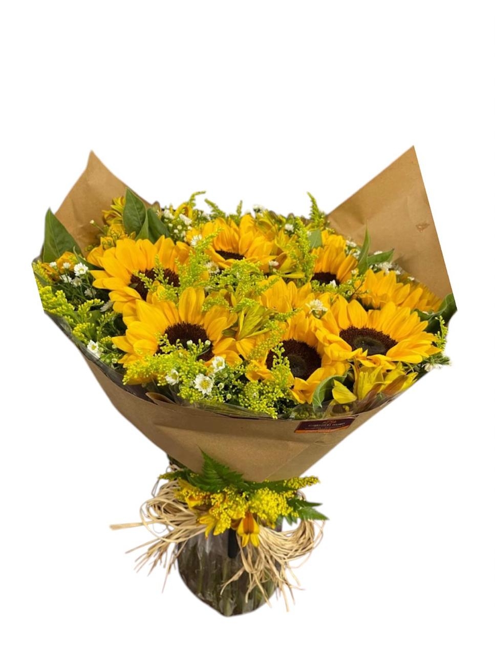 Buquê de girassóis