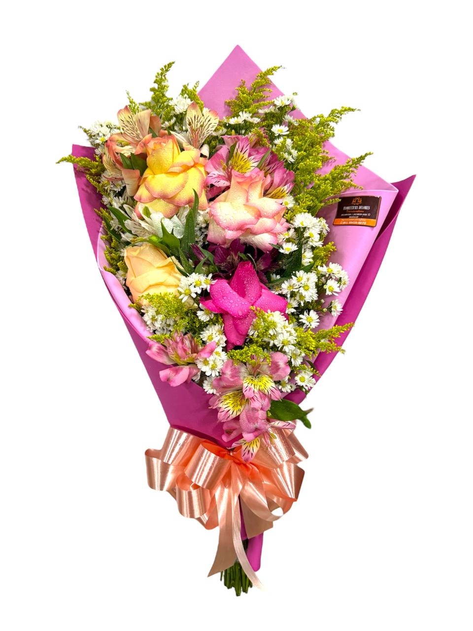 Braçadinha de 4 Rosas Coloridas