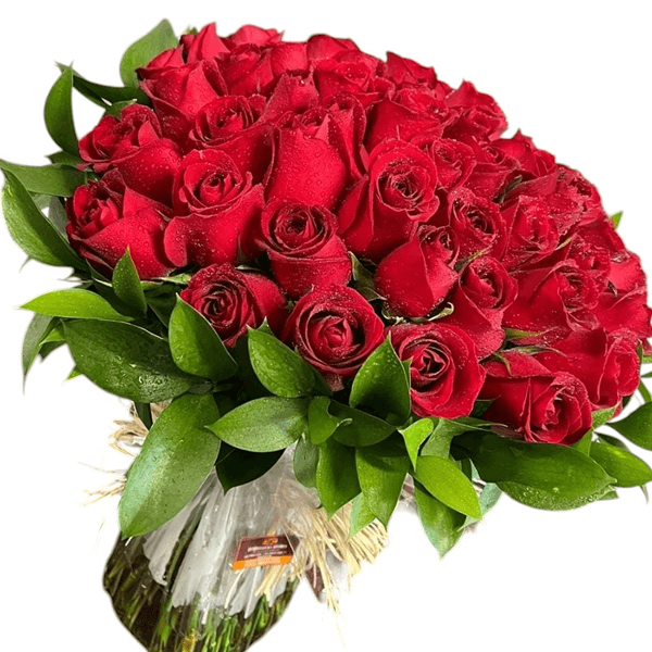 Buque LUXO 50 de rosas nacionais